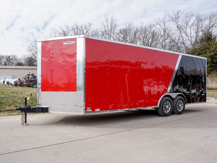SLE Enclosed Trailers Enclosed Trailer 8.5'x22' Red & Black - Car Hauler Storage 5 SLE Enclosed Trailers Enclosed Trailer 8.5'x22' Red & Black - Car Hauler Storage - Image 3
