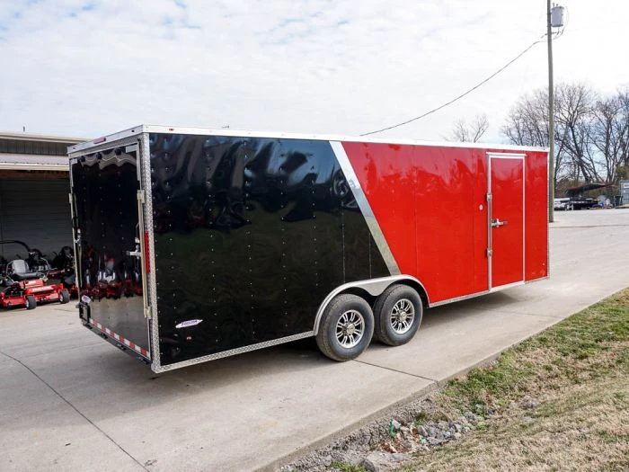 SLE Enclosed Trailers Enclosed Trailer 8.5'x22' Red & Black - Car Hauler Storage 8 SLE Enclosed Trailers Enclosed Trailer 8.5'x22' Red & Black - Car Hauler Storage - Image 6