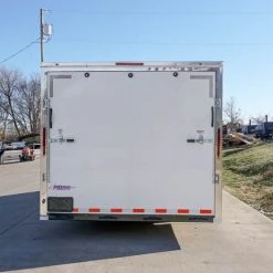 SLE Enclosed Trailers Enclosed Trailer 8.5' X 20' White - Cargo Hauler Car Motorcycle Storage 12 SLE Enclosed Trailers Enclosed Trailer 8.5' X 20' White - Cargo Hauler Car Motorcycle Storage -SLE Equipment shop dsc02731 1