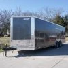 SLE Enclosed Trailers Enclosed Trailer 8.5x24 Tandem Axle Charcoal Gray - Motorcycle Car Hauler Storage -SLE Equipment shop dsc02804 2