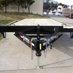 SLE Utility Trailers 8.5x22 IBeam Deckover Equipment Trailer Straight Deck (2) 5200lb Axles -SLE Equipment shop dsc02970 3