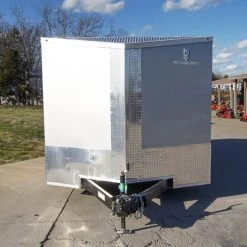 SLE Enclosed Trailers 8.5x20 Silver V-Nose Slant Top Enclosed Trailer (2) 5200lb Axles 10 SLE Enclosed Trailers 8.5x20 Silver V-Nose Slant Top Enclosed Trailer (2) 5200lb Axles -SLE Equipment shop dsc03008 1