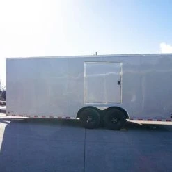 SLE Enclosed Trailers 8.5x20 Silver V-Nose Slant Top Enclosed Trailer (2) 5200lb Axles 11 SLE Enclosed Trailers 8.5x20 Silver V-Nose Slant Top Enclosed Trailer (2) 5200lb Axles -SLE Equipment shop dsc03010 2