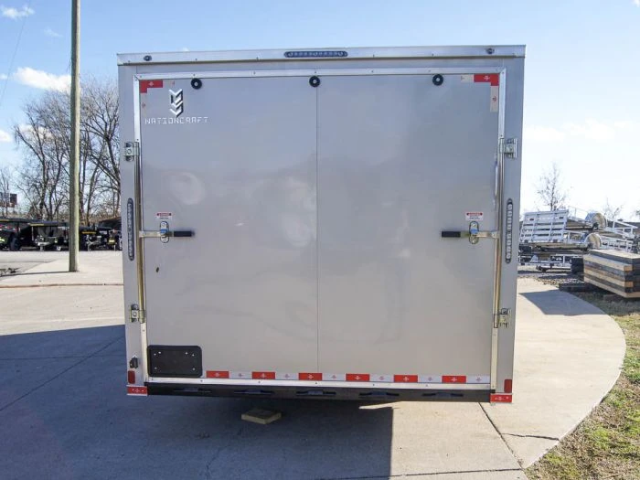 SLE Enclosed Trailers 8.5x20 Silver V-Nose Slant Top Enclosed Trailer (2) 5200lb Axles 8 SLE Enclosed Trailers 8.5x20 Silver V-Nose Slant Top Enclosed Trailer (2) 5200lb Axles - Image 6