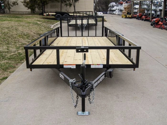 SLE Utility Trailers 6.4x16 Tube Top Dovetail Utility Trailer (2) 3,500lb Axles 4 SLE Utility Trailers 6.4x16 Tube Top Dovetail Utility Trailer (2) 3,500lb Axles - Image 2