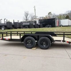 SLE Utility Trailers 6.4x16 Tube Top Dovetail Utility Trailer (2) 3,500lb Axles 10 SLE Utility Trailers 6.4x16 Tube Top Dovetail Utility Trailer (2) 3,500lb Axles -SLE Equipment shop dsc03117 2
