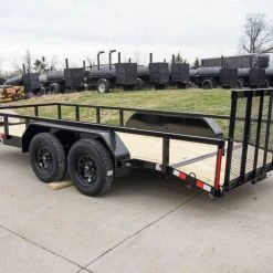 SLE Utility Trailers 6.4x16 Tube Top Dovetail Utility Trailer (2) 3,500lb Axles 11 SLE Utility Trailers 6.4x16 Tube Top Dovetail Utility Trailer (2) 3,500lb Axles -SLE Equipment shop dsc03118 3