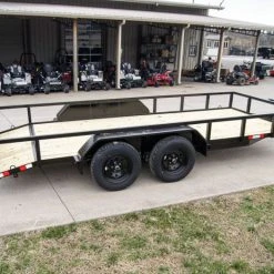 SLE Utility Trailers 6.4x16 Tube Top Dovetail Utility Trailer (2) 3,500lb Axles 13 SLE Utility Trailers 6.4x16 Tube Top Dovetail Utility Trailer (2) 3,500lb Axles -SLE Equipment shop dsc03120 3