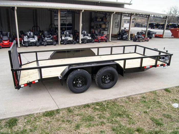 SLE Utility Trailers 6.4x16 Tube Top Dovetail Utility Trailer (2) 3,500lb Axles 8 SLE Utility Trailers 6.4x16 Tube Top Dovetail Utility Trailer (2) 3,500lb Axles - Image 6