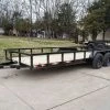 SLE Utility Trailers 7x20 Tube Top Dovetail Utility Trailer (2) 3500lb Axles -SLE Equipment shop dsc03134 3