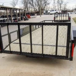 SLE Utility Trailers 7x20 Tube Top Dovetail Utility Trailer (2) 3500lb Axles -SLE Equipment shop dsc03137 3