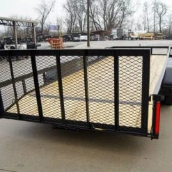 SLE Utility Trailers 7x20 Dovetail Utility Trailer With Side Baskets (2) 3,500lb Axles -SLE Equipment shop dsc03204 2