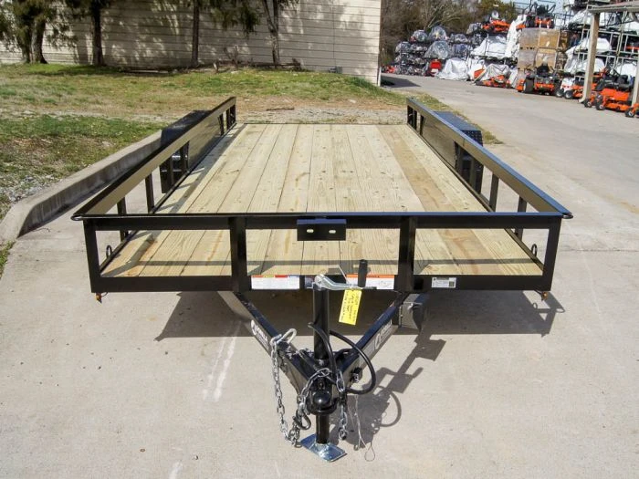 SLE Utility Trailers 7x18 Straight Deck Utility Trailer (2) 3,500lb Axles - No Gate 4 SLE Utility Trailers 7x18 Straight Deck Utility Trailer (2) 3,500lb Axles - No Gate - Image 2