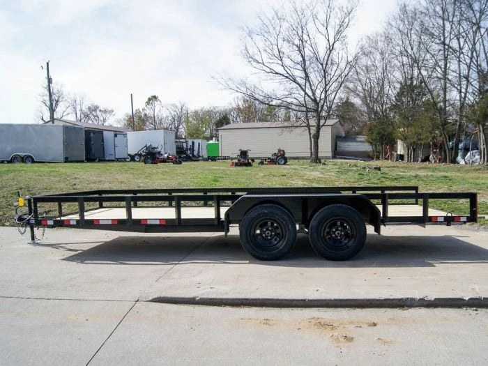 SLE Utility Trailers 7x18 Straight Deck Utility Trailer (2) 3,500lb Axles - No Gate 5 SLE Utility Trailers 7x18 Straight Deck Utility Trailer (2) 3,500lb Axles - No Gate - Image 3
