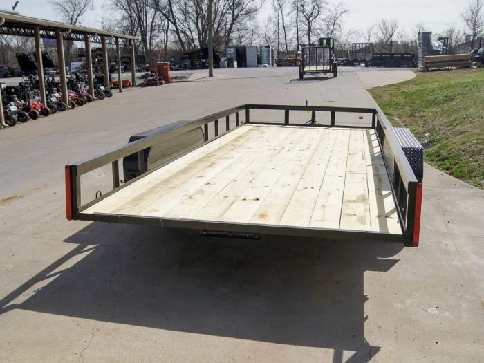 SLE Utility Trailers 7x18 Straight Deck Utility Trailer (2) 3,500lb Axles - No Gate 7 SLE Utility Trailers 7x18 Straight Deck Utility Trailer (2) 3,500lb Axles - No Gate - Image 5