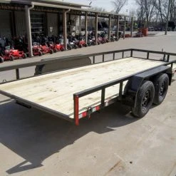 SLE Utility Trailers 7x18 Straight Deck Utility Trailer (2) 3,500lb Axles - No Gate 13 SLE Utility Trailers 7x18 Straight Deck Utility Trailer (2) 3,500lb Axles - No Gate -SLE Equipment shop dsc03475 2