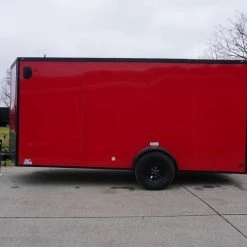 SLE Enclosed Trailers 7x14 Enclosed Trailer Red V-Nose Blackout Package 3,500lb Axle Storage 11 SLE Enclosed Trailers 7x14 Enclosed Trailer Red V-Nose Blackout Package 3,500lb Axle Storage -SLE Equipment shop dsc03486 3