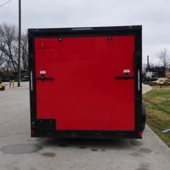 SLE Enclosed Trailers 7x14 Enclosed Trailer Red V-Nose Blackout Package 3,500lb Axle Storage 13 SLE Enclosed Trailers 7x14 Enclosed Trailer Red V-Nose Blackout Package 3,500lb Axle Storage -SLE Equipment shop dsc03488 2