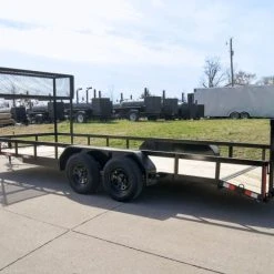 SLE Utility Trailers 7x20 Dovetail Utility Trailer (2) 3,500lb Axles With Elevated Basket 11 SLE Utility Trailers 7x20 Dovetail Utility Trailer (2) 3,500lb Axles With Elevated Basket -SLE Equipment shop dsc03490 3