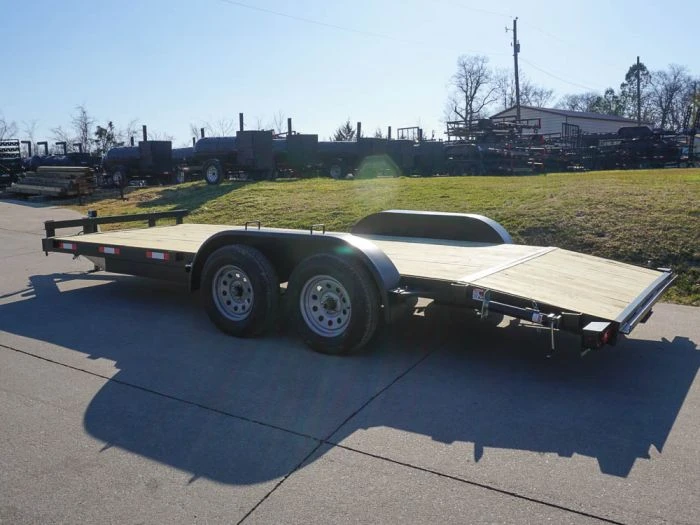 SLE Utility Trailers 7x18 Wood Deck Car Hauler (2) 3500lb Axle W/ Brake And Ramps 7 SLE Utility Trailers 7x18 Wood Deck Car Hauler (2) 3500lb Axle W/ Brake And Ramps - Image 5