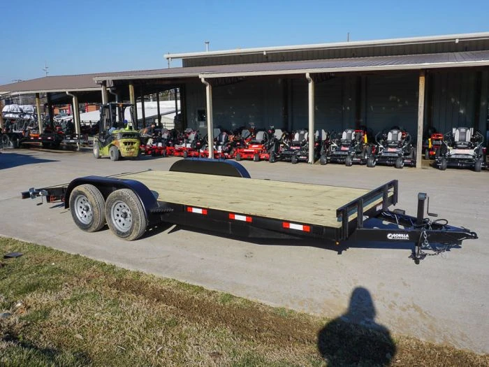 SLE Utility Trailers 7x18 Wood Deck Car Hauler (2) 3500lb Axle W/ Brake And Ramps 3 SLE Utility Trailers 7x18 Wood Deck Car Hauler (2) 3500lb Axle W/ Brake And Ramps
