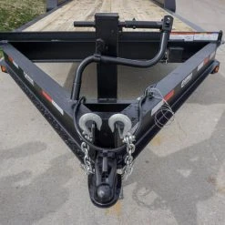 Alternative view of SLE Utility Trailers 7x20 Equipment Trailer 8" I-Beam (2) 7K Axles Standup Ramps