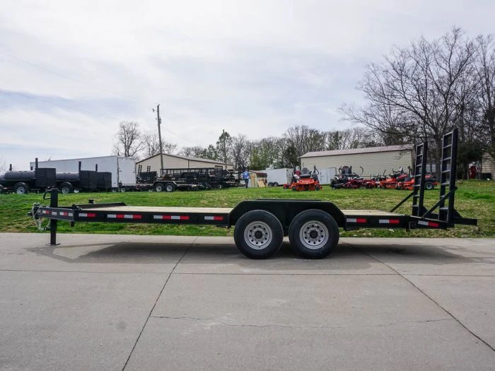 SLE Utility Trailers 7x20 Equipment Trailer 8" I-Beam (2) 7K Axles Standup Ramps 8 SLE Utility Trailers 7x20 Equipment Trailer 8" I-Beam (2) 7K Axles Standup Ramps - Image 6