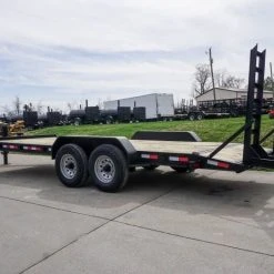 SLE Utility Trailers 7x20 Equipment Trailer 8" I-Beam (2) 7K Axles Standup Ramps 12 SLE Utility Trailers 7x20 Equipment Trailer 8" I-Beam (2) 7K Axles Standup Ramps -SLE Equipment shop dsc05564 2