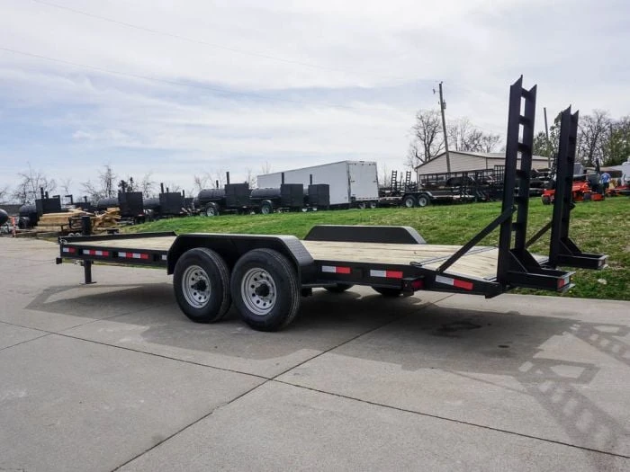 SLE Utility Trailers 7x20 Equipment Trailer 8" I-Beam (2) 7K Axles Standup Ramps 7 SLE Utility Trailers 7x20 Equipment Trailer 8" I-Beam (2) 7K Axles Standup Ramps - Image 5