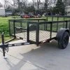 SLE Utility Trailers 5'x8' Utility Trailer Dovetail With 2' Mesh Sides -SLE Equipment shop dsc05741 1