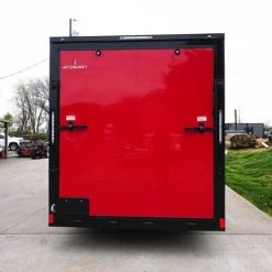 SLE Enclosed Trailers 7x16 Enclosed Trailer Red V-Nose Blackout Pkg Tandem Axle Storage 12 SLE Enclosed Trailers 7x16 Enclosed Trailer Red V-Nose Blackout Pkg Tandem Axle Storage -SLE Equipment shop dsc05938 1 1