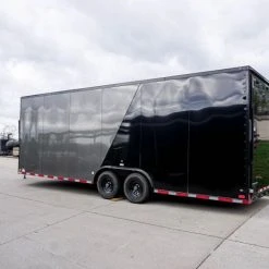 SLE Enclosed Trailers 8.5 X 24 Charcoal/Black Enclosed Trailer With Blackout Package Storage 11 SLE Enclosed Trailers 8.5 X 24 Charcoal/Black Enclosed Trailer With Blackout Package Storage -SLE Equipment shop dsc06067 4