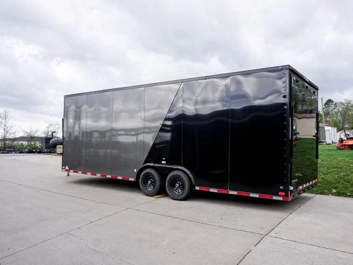 SLE Enclosed Trailers 8.5 X 24 Charcoal/Black Enclosed Trailer With Blackout Package Storage 6 SLE Enclosed Trailers 8.5 X 24 Charcoal/Black Enclosed Trailer With Blackout Package Storage - Image 4