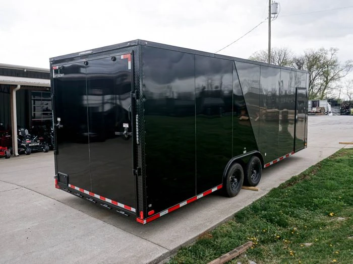 SLE Enclosed Trailers 8.5 X 24 Charcoal/Black Enclosed Trailer With Blackout Package Storage 8 SLE Enclosed Trailers 8.5 X 24 Charcoal/Black Enclosed Trailer With Blackout Package Storage - Image 6