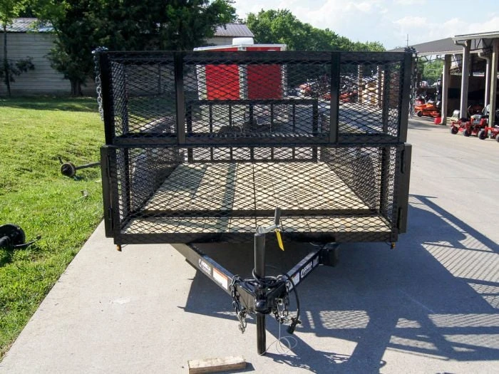 SLE Utility Trailers 6.4x14 Dovetail Utility Trailer Stacked Baskets (2) 3500lb Axles 4 SLE Utility Trailers 6.4x14 Dovetail Utility Trailer Stacked Baskets (2) 3500lb Axles - Image 2