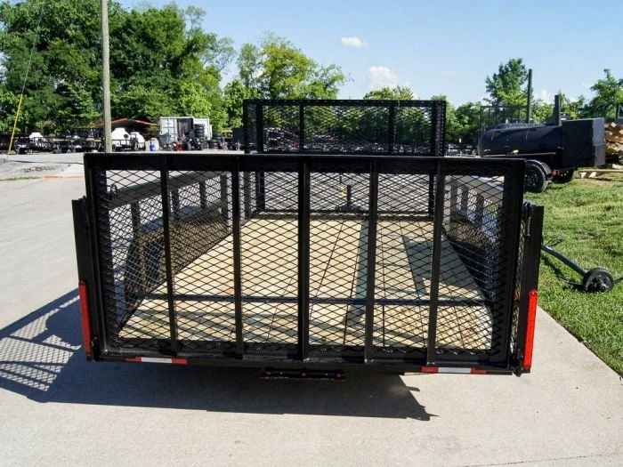 SLE Utility Trailers 6.4x14 Dovetail Utility Trailer Stacked Baskets (2) 3500lb Axles 7 SLE Utility Trailers 6.4x14 Dovetail Utility Trailer Stacked Baskets (2) 3500lb Axles - Image 5