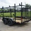 SLE Utility Trailers 7x12 Straight Deck Utility Trailer (2) 3500lb Axle With 4ft Ladder Racks -SLE Equipment shop dsc06849 3