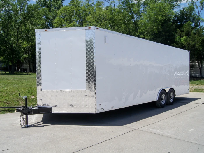 SLE Enclosed Trailers Enclosed Trailer 8.5' X 24' - Cargo Hauler Car Motorcycle Storage 3 SLE Enclosed Trailers Enclosed Trailer 8.5' X 24' - Cargo Hauler Car Motorcycle Storage