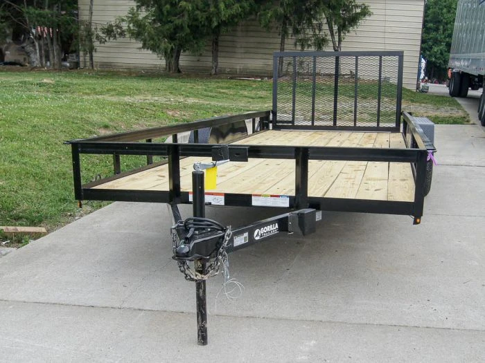 SLE Utility Trailers 7x20 Straight Deck Utility Trailer (2) 3500lb Axles With Tall Gate 4 SLE Utility Trailers 7x20 Straight Deck Utility Trailer (2) 3500lb Axles With Tall Gate - Image 2