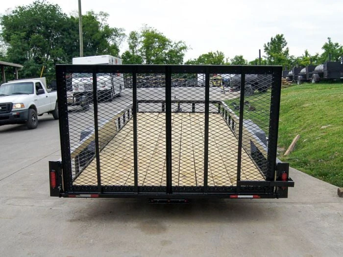 SLE Utility Trailers 7x20 Straight Deck Utility Trailer (2) 3500lb Axles With Tall Gate 6 SLE Utility Trailers 7x20 Straight Deck Utility Trailer (2) 3500lb Axles With Tall Gate - Image 4