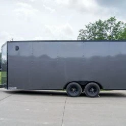 SLE Enclosed Trailers 8.5x20 Charcoal Enclosed Trailer With Blackout Package (2) 5200lb Axles Storage 10 SLE Enclosed Trailers 8.5x20 Charcoal Enclosed Trailer With Blackout Package (2) 5200lb Axles Storage -SLE Equipment shop dsc07063 2