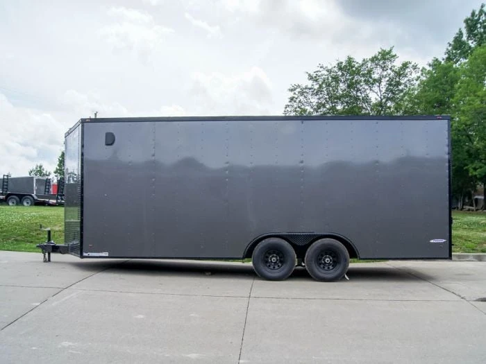 SLE Enclosed Trailers 8.5x20 Charcoal Enclosed Trailer With Blackout Package (2) 5200lb Axles Storage 5 SLE Enclosed Trailers 8.5x20 Charcoal Enclosed Trailer With Blackout Package (2) 5200lb Axles Storage - Image 3