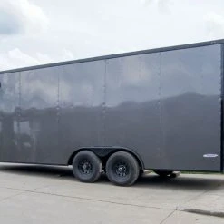 SLE Enclosed Trailers 8.5x20 Charcoal Enclosed Trailer With Blackout Package (2) 5200lb Axles Storage 11 SLE Enclosed Trailers 8.5x20 Charcoal Enclosed Trailer With Blackout Package (2) 5200lb Axles Storage -SLE Equipment shop dsc07064 1