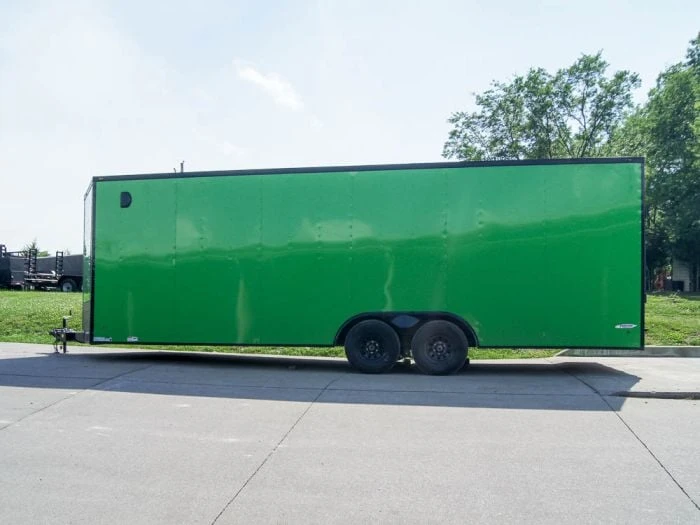 SLE Enclosed Trailers 8.5x24 Lime Green Enclosed Trailer With Blackout Package (2) 5200lb Axles Storage 6 SLE Enclosed Trailers 8.5x24 Lime Green Enclosed Trailer With Blackout Package (2) 5200lb Axles Storage - Image 4
