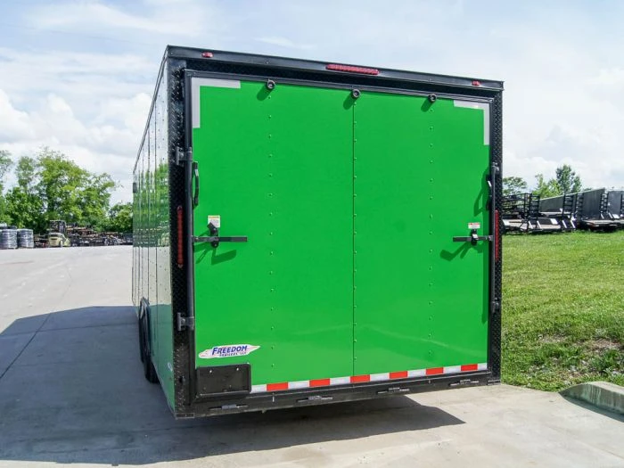 SLE Enclosed Trailers 8.5x24 Lime Green Enclosed Trailer With Blackout Package (2) 5200lb Axles Storage 8 SLE Enclosed Trailers 8.5x24 Lime Green Enclosed Trailer With Blackout Package (2) 5200lb Axles Storage - Image 6
