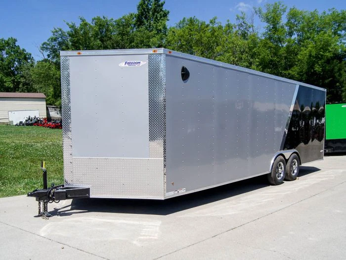 SLE Enclosed Trailers 8.5x24 Two Tone-Black/Silver Enclosed Trailer (2) 5200lb Axle Storage 3 SLE Enclosed Trailers 8.5x24 Two Tone-Black/Silver Enclosed Trailer (2) 5200lb Axle Storage