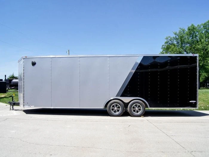 SLE Enclosed Trailers 8.5x24 Two Tone-Black/Silver Enclosed Trailer (2) 5200lb Axle Storage 5 SLE Enclosed Trailers 8.5x24 Two Tone-Black/Silver Enclosed Trailer (2) 5200lb Axle Storage - Image 3