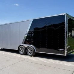 SLE Enclosed Trailers 8.5x24 Two Tone-Black/Silver Enclosed Trailer (2) 5200lb Axle Storage 11 SLE Enclosed Trailers 8.5x24 Two Tone-Black/Silver Enclosed Trailer (2) 5200lb Axle Storage -SLE Equipment shop dsc07142 1