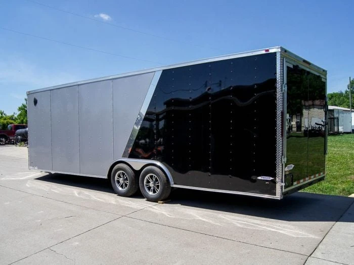 SLE Enclosed Trailers 8.5x24 Two Tone-Black/Silver Enclosed Trailer (2) 5200lb Axle Storage 6 SLE Enclosed Trailers 8.5x24 Two Tone-Black/Silver Enclosed Trailer (2) 5200lb Axle Storage - Image 4