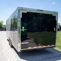 SLE Enclosed Trailers 8.5x24 Two Tone-Black/Silver Enclosed Trailer (2) 5200lb Axle Storage 12 SLE Enclosed Trailers 8.5x24 Two Tone-Black/Silver Enclosed Trailer (2) 5200lb Axle Storage -SLE Equipment shop dsc07143 1